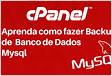 Como gerenciar banco de dados MySQL pelo cPane